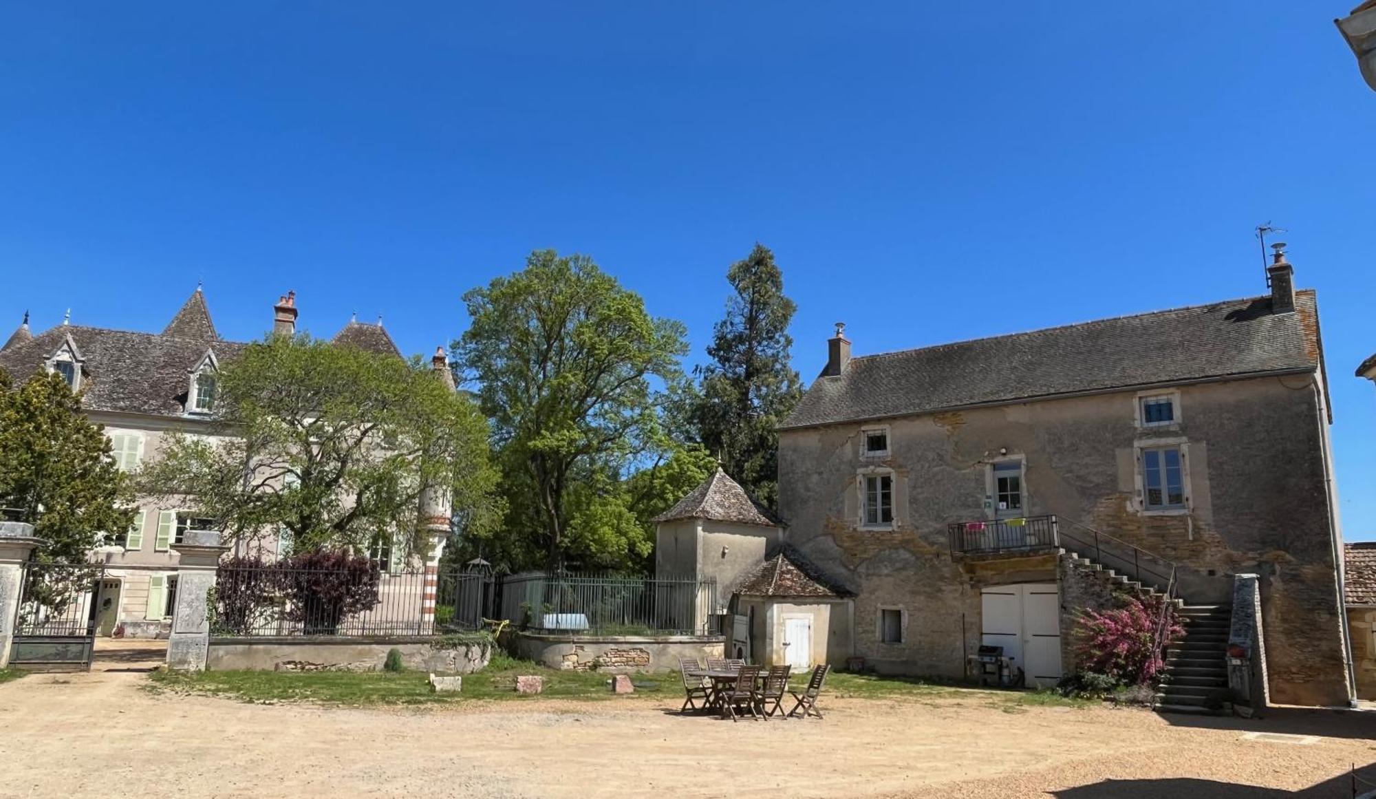 Chateau Du Mauny, Gites Et Chambres D'Hotes En Bourgogne Rosey Exterior foto